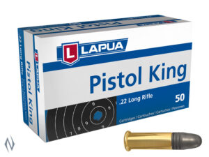 LAPUA 22LR 40GR PISTOL KING 935FPS (500 Rounds)