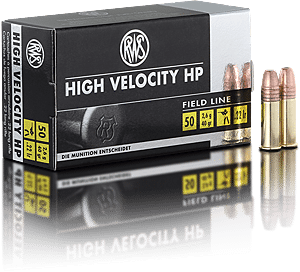 RWS .22lr High Velocity HP (500 rounds)